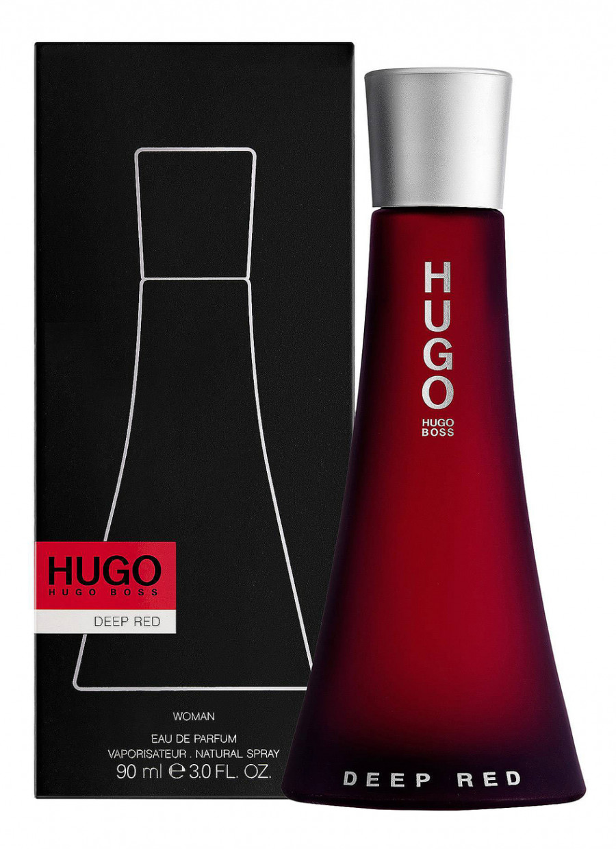 red hugo boss